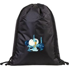 Hero Tasarım Son Tekrar - Ipli Spor Sırt Çantası - Günlük - Okul 35*45CM One Size | HR0014