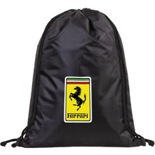 Hero Tasarım Ferrari - Ipli Spor Sırt Çantası - Günlük - Okul 35*45CM One Size | BLL4629