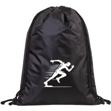 Hero Tasarım Koşu - Ipli Spor Sırt Çantası - Günlük - Okul 35*45CM One Size | HR1029
