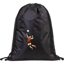 Hero Tasarım Voleybolcu - Ipli Spor Sırt Çantası - Günlük - Okul 35*45CM One Size | BLL4915