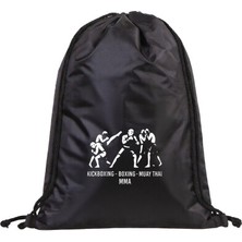 Hero Tasarım Dövüş Kulübü - Ipli Spor Sırt Çantası - Günlük - Okul 35*45CM One Size | HR1030