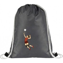 Hero Tasarım Voleybolcu - Ipli Spor Sırt Çantası - Günlük - Okul 35*45CM One Size | BLL4915