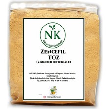 Nk Organik Zencefil Öğütülmüş 500GR