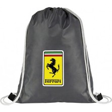 Hero Tasarım Ferrari - Ipli Spor Sırt Çantası - Günlük - Okul 35*45CM One Size | BLL4629