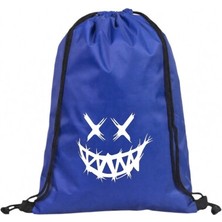 Hero Tasarım Gülen Yüz - Ipli Spor Sırt Çantası - Günlük - Okul 35*45CM One Size | BLL1030