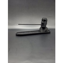 Antilop Moai Figürlü Tütsülük & Küllük – Modern Dekoratif Masa Objesi | 3D Baskı Tasarım Hediyelik