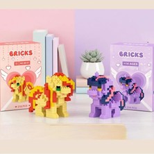 Dek Brıcks Pony Figür Seti 2’li – Twilight Sparkle & Sunset Shimmer Yapı Blok Koleksiyonluk Hobi