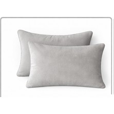 Ayzen Home 2 Li Düz Kadife 30 x 50 Kırlent Kılıfı