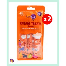 Supreme Cat Tavuklu Sıvı Kedi Ödül Maması – 4 x 14 gr (2 Paket)