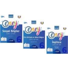 6.sınıf Enerji Sosyal Bilgiler - Din Kültürü - Ingilizce Soru Kitabı