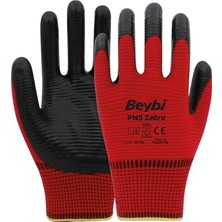 Beybi Zebra Nitril Eldiven Pn 5 No:10 12'li Paket