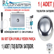 Rsconverter Üçlü Dönüşüm Seti 8 cm Iç Takım Tuş Basma Butonu