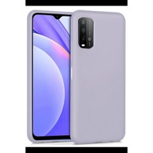 MiraLive Xiaomi Redmi 9t Kılıf Nano Içi Kadife Silikon - Lila