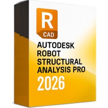 Autodesk Robot Structural Analysis Professional 2026 (Windows) - 1 Pc 2 Yıl Autodesk Key