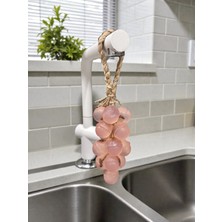 Zehra Ana Salkım Sabun Doğal Musluk Sabunu El Yapımı Sarkıt Üzüm Gül Kokulu Sabun