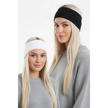 Salvia Dione Premium Geniş Saç Bandı - Cilt Bakımı ve Makyaj Bandı