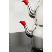 Euro Pink 2li Silikon Çaydanlık Ucu Demlik Ucu Sıvı Sızdırmazmatik Damlama Önleyici