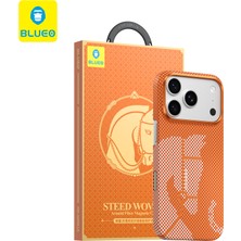 Blueo iPhone 17 Pro Max Uyumlu Steed Woven Magsafe Uyumlu Aramid Fiber Premium Kılıf