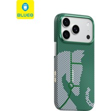 Blueo iPhone 17 Pro Uyumlu Steed Woven Magsafe Uyumlu Aramid Fiber Premium Kılıf