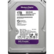 Wd 1tb WD11PURZ 3.5 Purple Sata3 5400RPM 64MB 7-24 Guvenlık Harddisk (3 Yıl Resmı Dıst Garantılı)