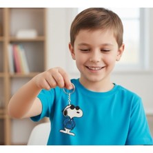 Sevimli Köpek Snoopy 3D Anahtarlık