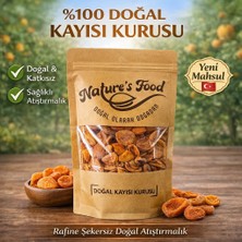 Nature's Food Kayısı Kurusu 250g | %100 Doğal | Katkısız | Şeker İlavesiz | Yeni Mahsul Sağlıklı Atıştırmalık