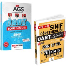 Anla Kazan Yayınları Yediiklim Meb Ags Öabt Sınıf Öğretmenliği Soru Bankası & Meb Ags Öabt Sınıf Öğretmenliği Son 12 Yıl Orijinal Çıkmış Sorular Dizgi Kitap Seti
