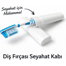 Yapı3D Diş Fırçası Seyahat Kabı | Sert Plastik Taşıma Kutusu | Hijyenik Organizer | Standart Boy Uyumlu | Renk Seçenekli