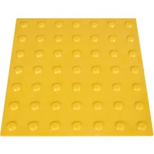 Hayat Trafik Engelli Takip Yüzeyi 40X40CM Noktalı Zeminli (Bantsız)