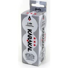 Karakal 3 * Tab Ten Ball Wht X3 Masa Tenisi Topu 2 Paket