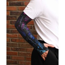 Hdswanky Oyuncu & Sporcu Yarım Eldivenli Kol Kolluk – Parmak Detaylı Arm Sleeve