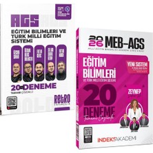 Anla Kazan Yayınları 2026 Meb-Ags Eğitim Bilimleri ve Türk Milli Eğitim Sistemi 20 Deneme  2'li Süper Deneme Seti