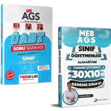 Anla Kazan Yayınları Yediiklim  Meb Ags Öabt Sınıf Öğretmenliği Soru Bankası & Meb Ags Öabt Sınıf Öğretmenliği 10 Deneme Dizgi Kitap Seti