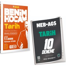 Anla Kazan Yayınları Benim Hocam 2026 Meb Ags Tarih 33 Branş Deneme & Meb-Ags Tarih 10 Deneme Evp Akademi Seti