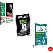 Anla Kazan Yayınları Benim Hocam 2026 Meb Ags Mevzuat 40 Branş Deneme & Meb Ags Mevzuat Deneme Seti