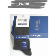 Emre Erkek Pamuklu Likralı Soket Çorap 361 - 12 Adet