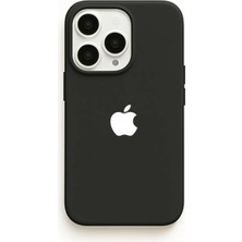 Demina iPhone 16 Pro Max Uyumlu Beyaz Logo Baskılı Içi Kadife Lansman