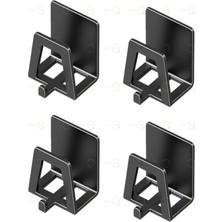 MAİN SHOP 4 Adet Musluk Yanı Sünger Askılığı Evye Sünger'liği Banyo Mutfak Kancalı Düzenleyici M-Sng2