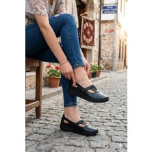 Voyager Z541 Anatomik Rahat Esnek Hakiki Deri Kadın Ayakkabı