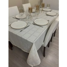 Zeren Home Elite Masa Örtüsü + Runner Takım | Lekeye Dayanıklı Bosna Etamin