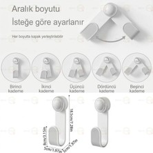 MAİN SHOP 2 Adet Vantuzlu Tencere Kapağı Saklama Rafı ve Tutucular | Mutfak Depolama ve Düzenleme M-56