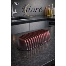 kitchendore Baton Kek Kalıbı Cherry Red Kalın Döküm Üç Katmanlı Kaplama 525 Gram