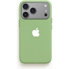 Demina iPhone 17 Pro Max Uyumlu Beyaz Logo Baskılı Içi Kadife Lansman