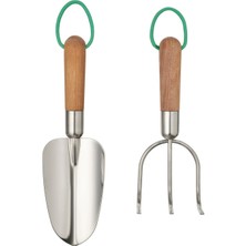 IKEA Larkar Huş-Paslanmaz Çelik Bahçe Seti