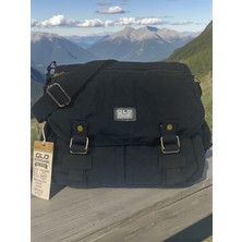 Old Cotton Cargo Vintage Salaş Kaliteli Unisex Günlük Gezi Kamp Okul Postacı Omuz Çantası Nico 32 cm x 30 cm