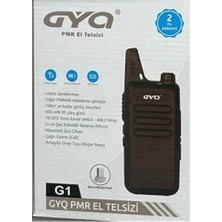 Stylmenplus Gyq-Qg1 Pmr El Telsizi 10 Km Mesafeli Siyah Tekli Paket