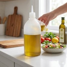 Mayden Concept Mutfak Için Yağdanlık (1000 ml) - Ölçülü Pratik Yağ Şişesi - Ölçü Göstergeli Yağ Şişesi -Ev, Kafe & Restoran