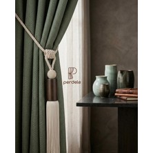 Ahşap El Yapımı Perde Braçol