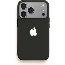 Demina iPhone 17 Pro Uyumlu Beyaz Logo Baskılı Içi Kadife Lansman