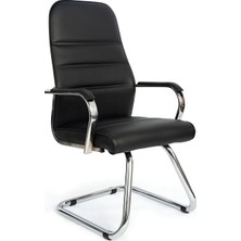 Sahmetra Ev ve Ofis Bekleme Koltuğu | Misafir Sandalyesi | Metal Iskelet | Yüksek Konfor